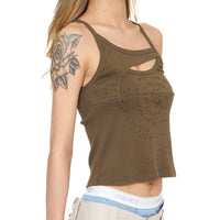 Pot Camisole -Sepia-