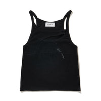 Pot Camisole -Black-