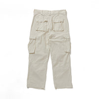 Half Circle Cargo Pants -Ecru-