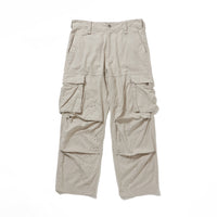 Half Circle Cargo Pants -Gray-