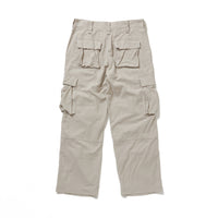 Half Circle Cargo Pants -Gray-