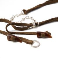 Brown Tail Necklace